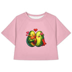 T-shirt Crop Top — Estilo Verão