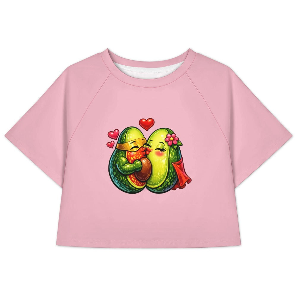 T-shirt Crop Top — Estilo Verão